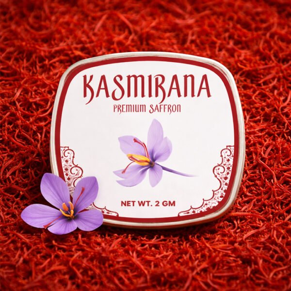 ure Kashmiri Mongra Saffron Red Threads Close-up