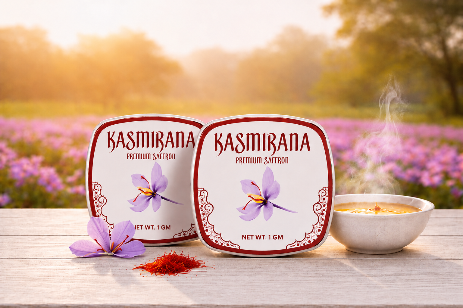 kasmirana with milk